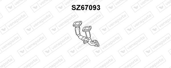 Veneporte SZ67093 Exhaust pipe SZ67093