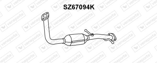 Veneporte SZ67094K Catalytic Converter SZ67094K