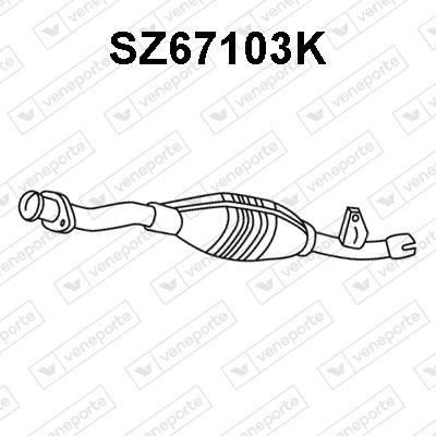 Veneporte SZ67103K Catalytic Converter SZ67103K
