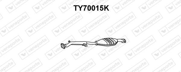 Veneporte TY70015K Catalytic Converter TY70015K