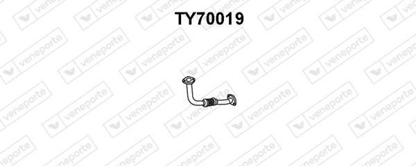 Veneporte TY70019 Exhaust pipe TY70019