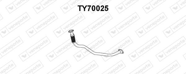 Veneporte TY70025 Exhaust pipe TY70025