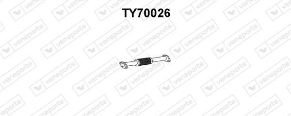 Veneporte TY70026 Exhaust pipe TY70026
