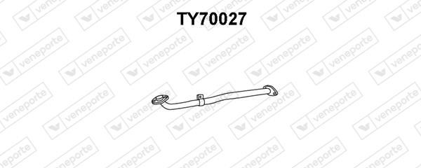 Veneporte TY70027 Exhaust pipe TY70027