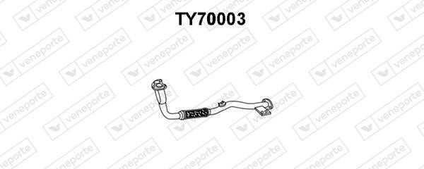 Veneporte TY70003 Exhaust pipe TY70003