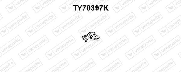 Veneporte TY70397K Catalytic Converter TY70397K