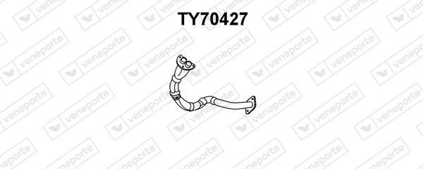 Veneporte TY70427 Exhaust pipe TY70427