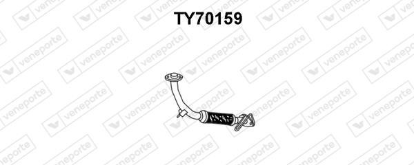 Veneporte TY70159 Exhaust pipe TY70159