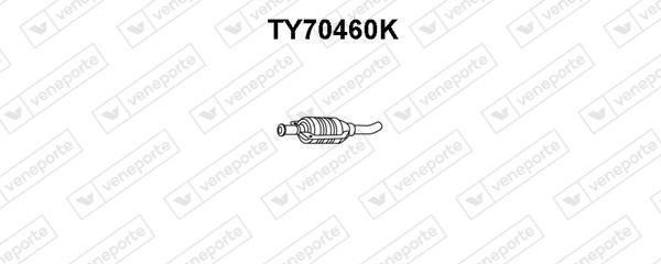Veneporte TY70460K Catalytic Converter TY70460K