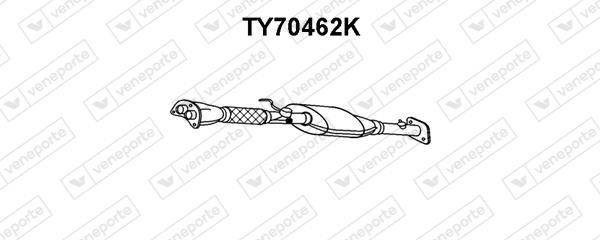Veneporte TY70462K Catalytic Converter TY70462K