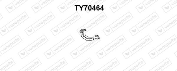 Veneporte TY70464 Exhaust pipe TY70464