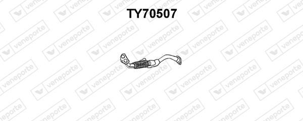 Veneporte TY70507 Exhaust pipe TY70507
