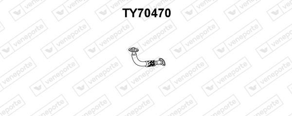 Veneporte TY70470 Exhaust pipe TY70470