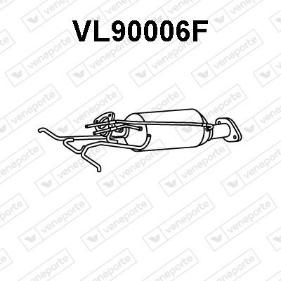 Veneporte VL90006F Diesel particulate filter DPF VL90006F
