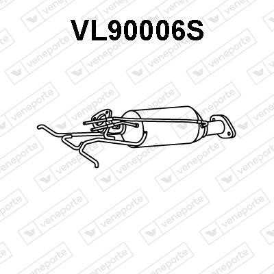 Veneporte VL90006S Diesel particulate filter DPF VL90006S