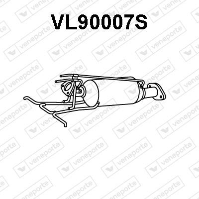 Veneporte VL90007S Diesel particulate filter DPF VL90007S