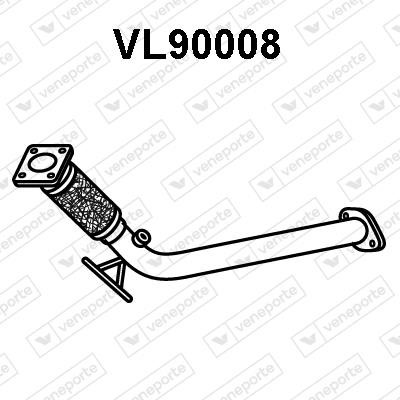  VL90008 Exhaust pipe VL90008