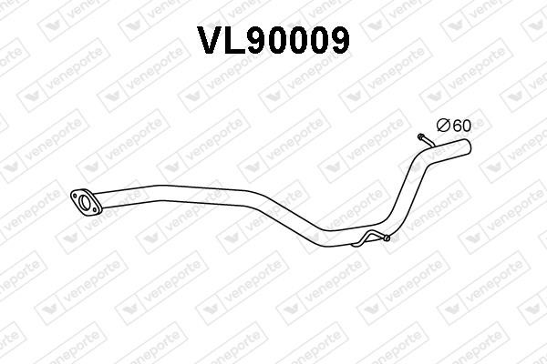 Veneporte VL90009 Exhaust pipe VL90009