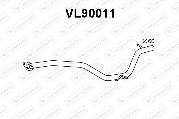 Veneporte VL90011 Exhaust pipe VL90011