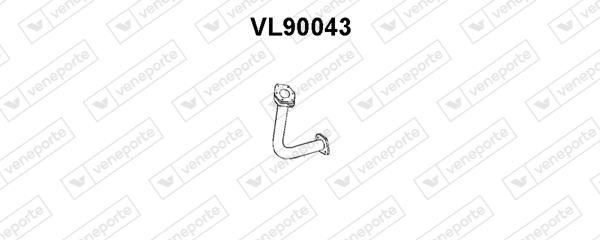 Veneporte VL90043 Exhaust pipe VL90043