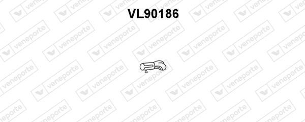 Veneporte VL90186 Exhaust pipe VL90186