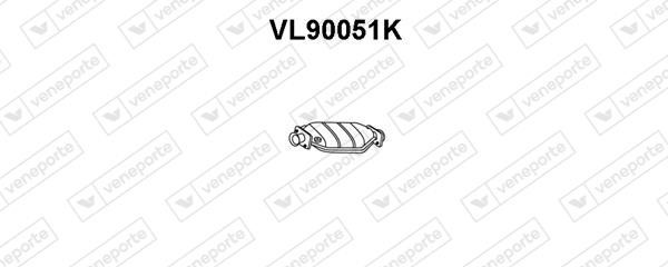 Veneporte VL90051K Catalytic Converter VL90051K