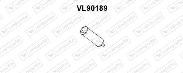Veneporte VL90189 End Silencer VL90189