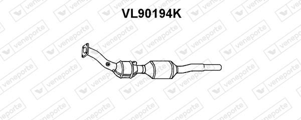 Veneporte VL90194K Catalytic Converter VL90194K