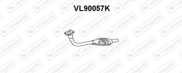Veneporte VL90057K Catalytic Converter VL90057K