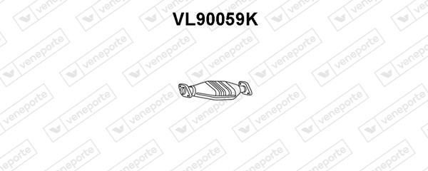 Veneporte VL90059K Catalytic Converter VL90059K