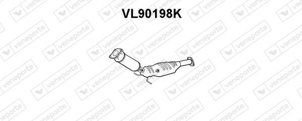 Veneporte VL90198K Catalytic Converter VL90198K