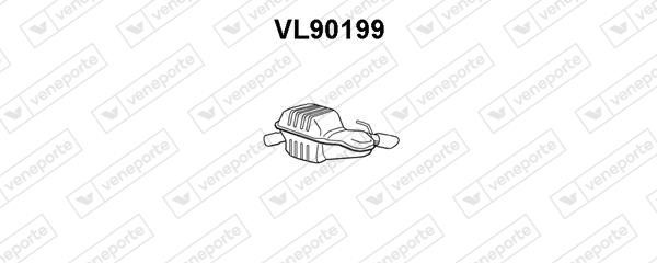 Veneporte VL90199 End Silencer VL90199