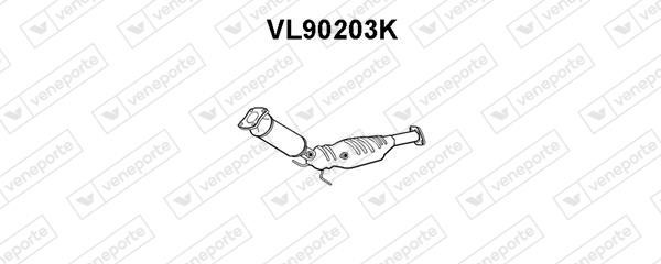 Veneporte VL90203K Catalytic Converter VL90203K