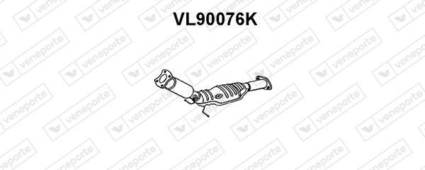 Veneporte VL90076K Catalytic Converter VL90076K