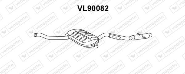Veneporte VL90082 End Silencer VL90082