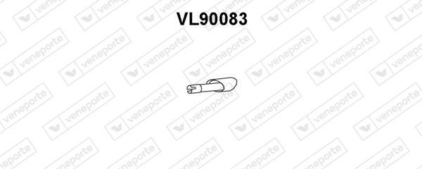 Veneporte VL90083 Exhaust pipe VL90083
