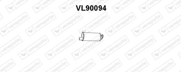 Veneporte VL90094 End Silencer VL90094