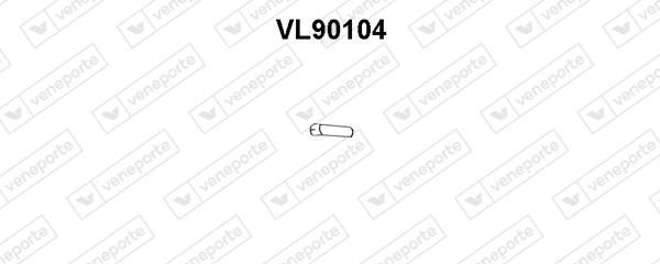 Veneporte VL90104 Exhaust pipe VL90104