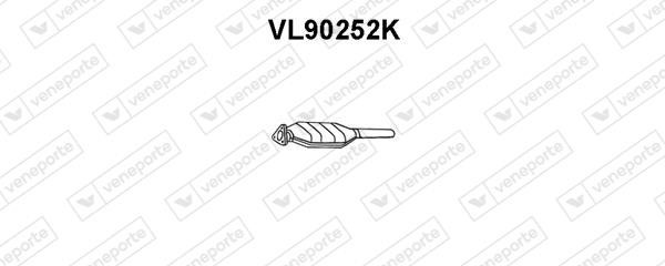 Veneporte VL90252K Catalytic Converter VL90252K