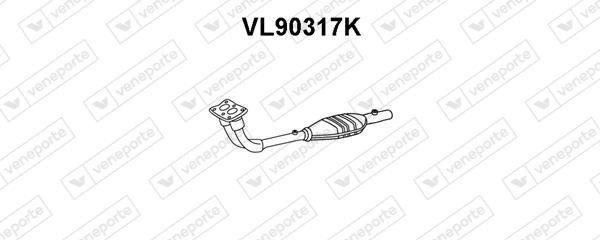 Veneporte VL90317K Catalytic Converter VL90317K