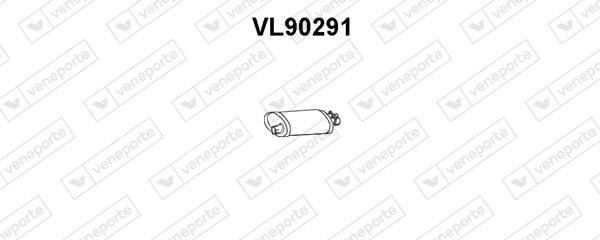 Veneporte VL90291 End Silencer VL90291