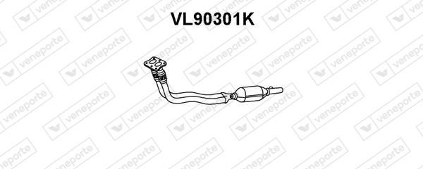 Veneporte VL90301K Catalytic Converter VL90301K