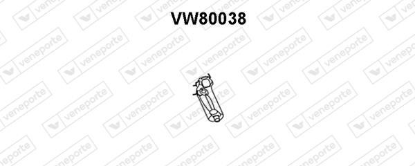 Veneporte VW80038 Exhaust pipe VW80038
