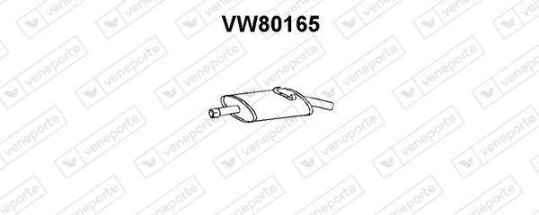 Veneporte VW80165 End Silencer VW80165