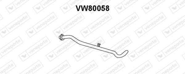 Veneporte VW80058 Exhaust pipe VW80058
