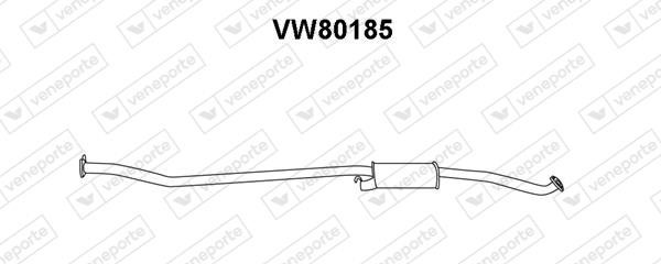 Veneporte VW80185 Central silencer VW80185