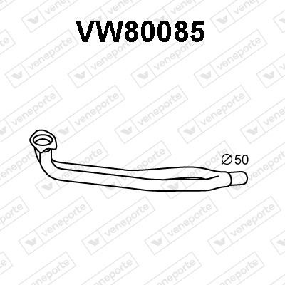 Veneporte VW80085 Exhaust pipe VW80085