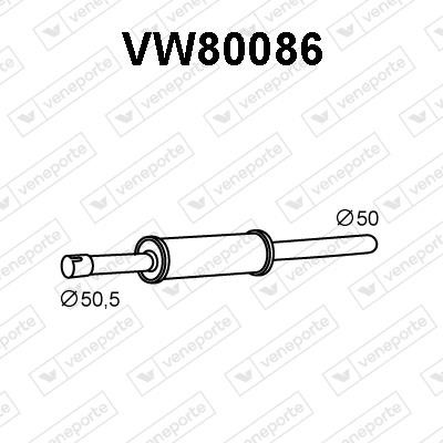 Veneporte VW80086 Resonator VW80086