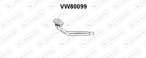 Veneporte VW80099 Exhaust pipe VW80099