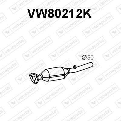Veneporte VW80212K Catalytic Converter VW80212K